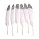 thumbnail image 1 of LADIGASU 50Pc Hot Stamping Pluma Artesanía Materiales Dreamcatcher Pendientes Accesorios Diy Ofertas Flash 50Pc Simulación Pluma, 1 of 2