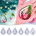 thumbnail image 4 of Resina Epoxi De Cristal De Navidad, 6 Uds., Molde De Silicona De Fundición Artesanal, Herramienta De Fabricación Artesanal Diy, Molde De Navidad Moyic HA039196-00, 4 of 6