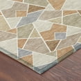 thumbnail image 3 of Addison Rugs Chantille Indoor/Outdoor Transitional Geometric Copper Machine Washable Rectangle Rug, 9' x 12', 3 of 8