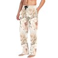 thumbnail image 2 of FORMRS Mens Pajama Pants with Pockets Sleepwear Lounge Bottoms Sizes S-2XL, Lace and Floral, 2 of 7