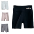 thumbnail image 2 of LYMAYTER Girls Athletic Bike Shorts ‌Kids with Compression for Soccer Dance Yoga Running Workouts‌ 3-14Y, 2 of 7