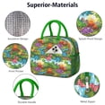 thumbnail image 4 of Womens Colorful Dinosaurs Volcano Pattern Lunch Box for Work,Insulated Lunch Bag for Women,Loncheras Para Mujer,Leakproof Adult Lunch Bag for Work,Beach,Travel,Picnic,Camping, 4 of 7