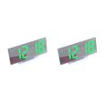 thumbnail image 4 of sweethay Reloj despertador Digital BGVfive, reloj LED multifunción genial, reloj con pantalla, luz LCD nocturna, reloj Digital de escritorio, Type1 NO1, 4 of 6