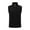 #202-Black, variant on Women's Casual Sleeveless Vest Jacket - Solid Color Pocket Design Lightweight Open Front Outerwear - No Hood Sporty Spring Summer Layering Piece