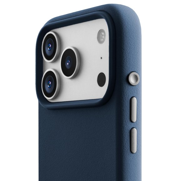 TineeOwl - Funda para iPhone 17 Pro Max, compatible con MagSafe, botones de aluminio, control de cámara y botón de acción redondeado, TPU con textura delgada, minimali
