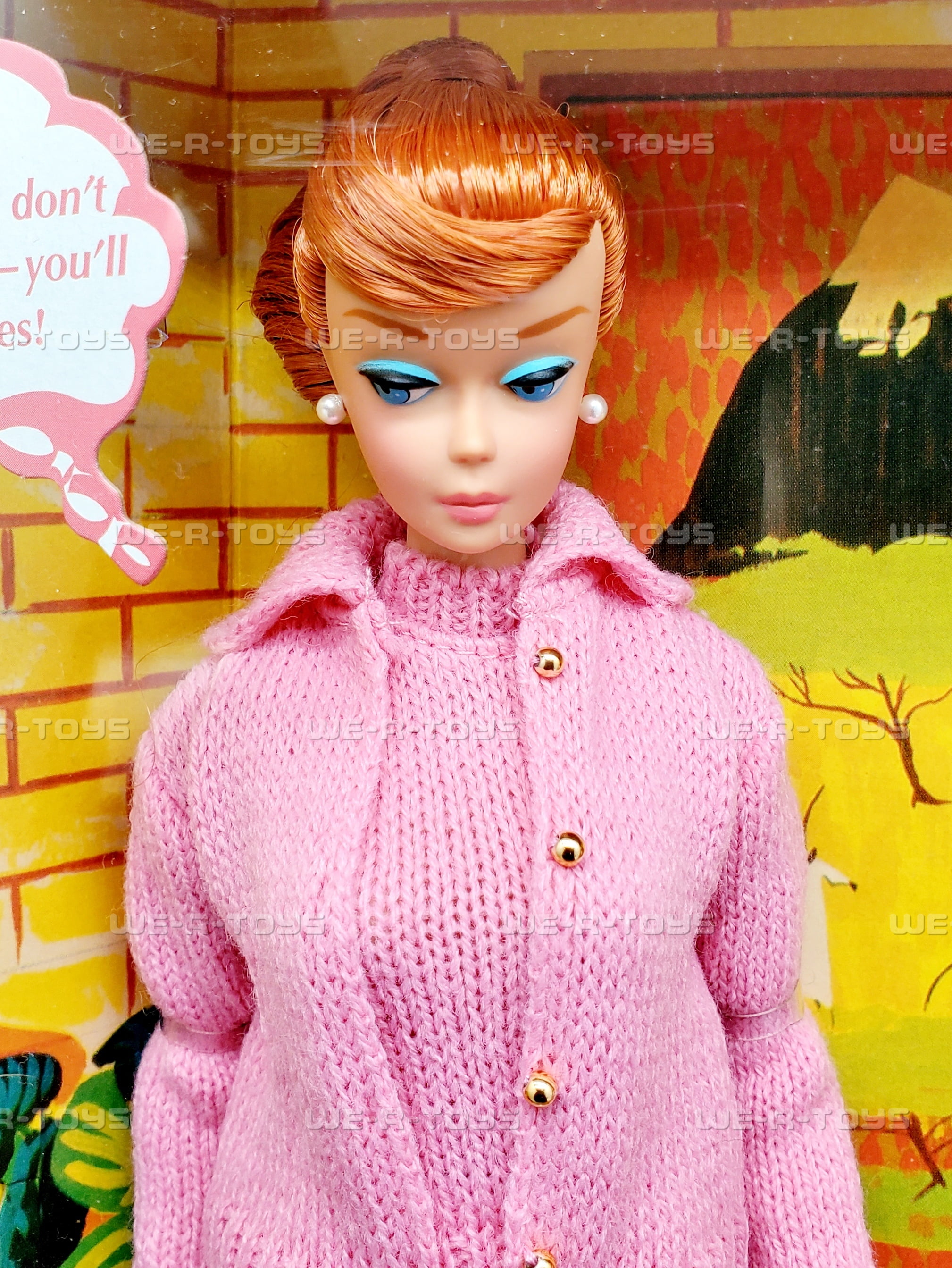 Knitting Pretty Barbie and Skipper Doll Giftset Collector