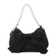 thumbnail image 5 of Bolso retro con lazo, bolso bandolera de hombro con axila de perlas de moda para mujer, 5 of 6