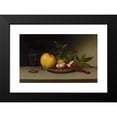 thumbnail image 2 of Raphaelle Peale 18x13 Black Modern Framed Museum Art Print Titled - Still Life with Fruit, Cakes and Wine (1821), 2 of 5