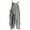 Black, variant on Womens Striped Linen Jumpsuits Casual Loose Fit Adjustable Strap Sleeveless Overalls Harem Wide Leg Bib Pants