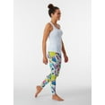 thumbnail image 5 of Totally Tubular! Retro 80s Memphis Style Inspired Geometric Print Leggings sports leggings woman yoga wear ladies, 5 of 6