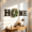Black, variant on VKLU Farmhouse Wooden HOME Sign for Wall Decor, Black Rustic Wood Letters with Artificial Green Wreath, Country Style Hanging Decoration for Living Room Entryway