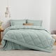 thumbnail image 2 of Set de edredón Love's cabin Aqua Twin Bed, 5 piezas, 2 of 5