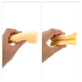 thumbnail image 4 of Unique Bargains 1 Pc Reusable Sponge Face Scrubber Cat Claws for Removing Makeup 5.31"x4.33" Yellow, 4 of 5