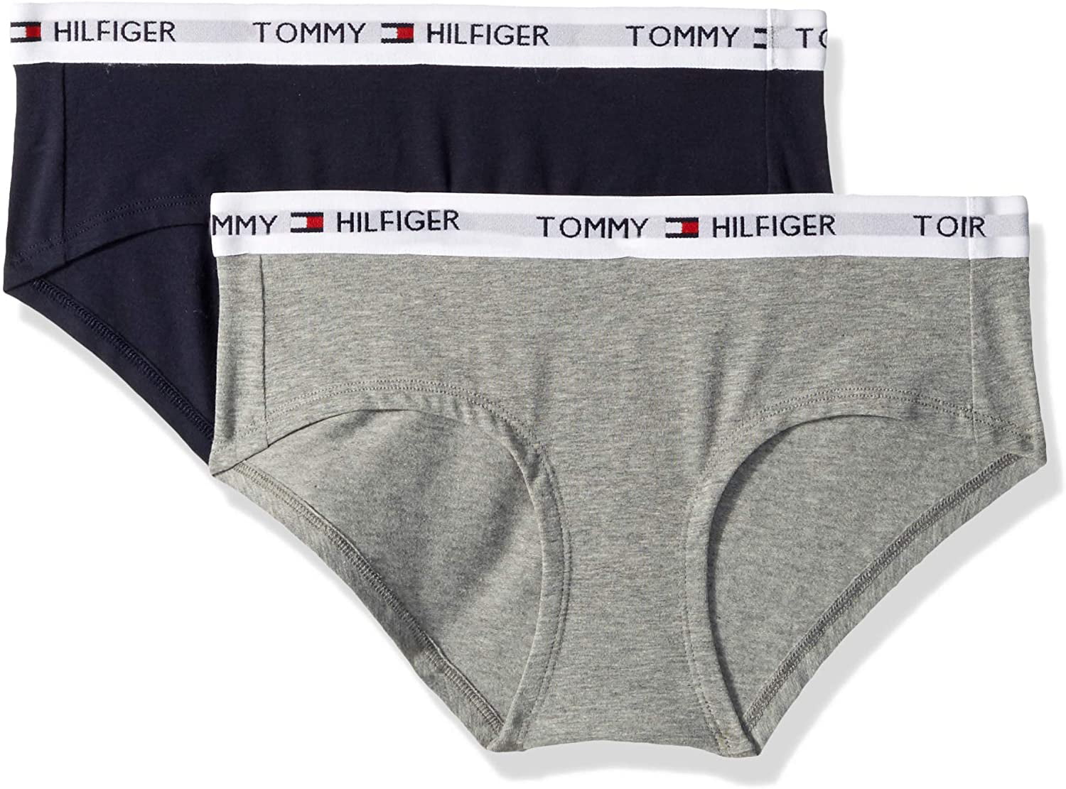 S M L Multi/Dog Print TOMMY HILFIGER 3-pack Women's HIPSTER Briefs Knickers 