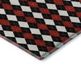 thumbnail image 3 of Addison Rugs Mayfield Premium Machine Washable Transitional Holiday Black Rectangle Rug, 5' x 7'6", 3 of 7