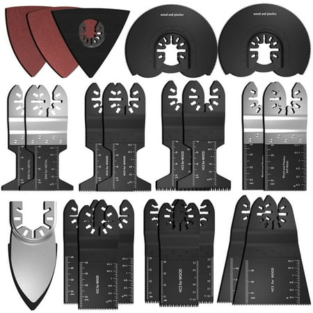 

Protoiya 40pcs Oscillating Multi Tool Saw Blades Set Carbide Blade Metal For Dewalt Makita.