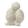 thumbnail image 5 of Antique White Small Cherub Angel Statues with Dove 5", Distressed Finish Resin Collectible Angel Figurines, Greek Statue Decor for Indoor, Decorative Garden Peace Angel for Gifts Patio Porch Lawn, 5 of 7