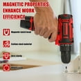 thumbnail image 4 of Juego de 12 Pzas de Destornilladores Magnéticos Altos, Taladro Bit, Multi Tamaño, Acero Al Carbono, Antideslizantes, Kit de Destornilladores de Impacto Bit para Tornillos, 4 of 11