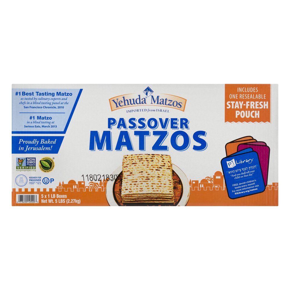 Yehuda Passover Matzos, 5 lbs