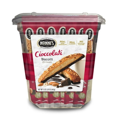 Product of Nonni's Cioccolati Biscotti, 25 ct. [Biz (Best Biscotti Recipe Italian Biscotti)