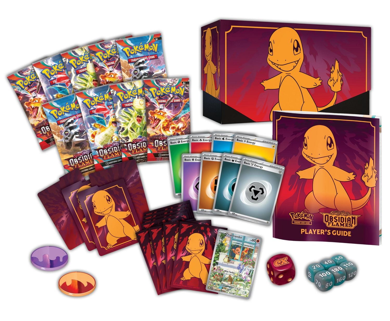 Pokemon TCG: Scarlet & Violet 3 - Obsidian Flames Elite Trainer Box