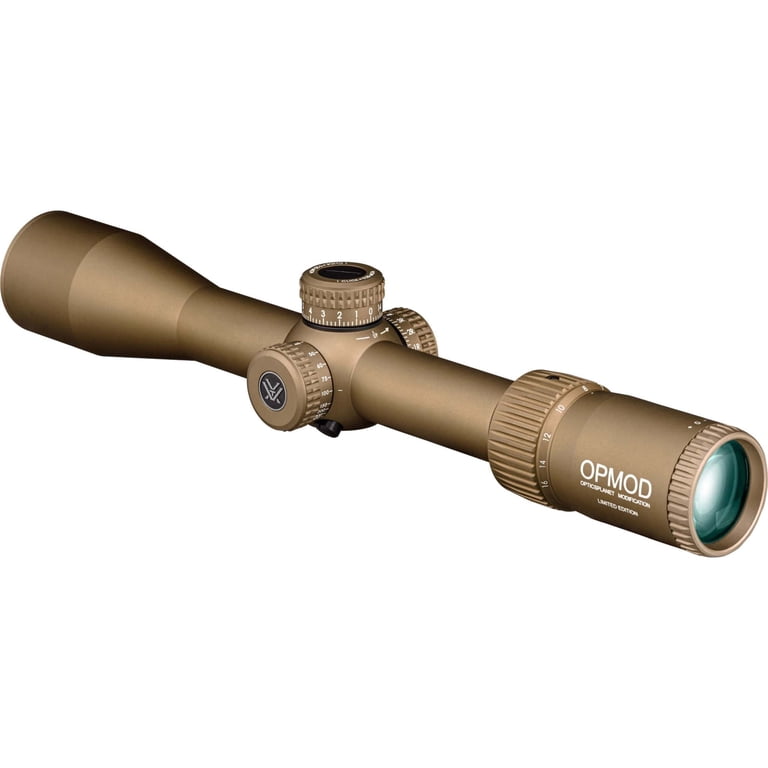 Makoto【超美品】Lost D3.0 Round Tail Vortex OPMOD Diamondback 4-16x44mm FFP 30mm Tube Riflescope, Tan
