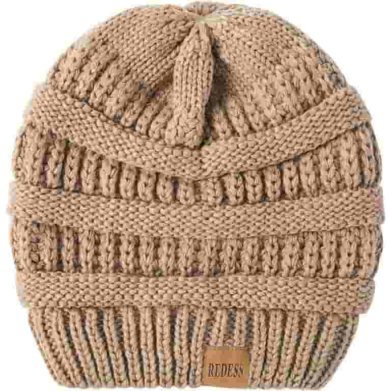期間限定 セール - 売れ筋ランキングをチェック REDESS Slouchy Wool Beanie Hat for Women, Oversized Cable Clothing