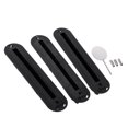 thumbnail image 2 of Almencla 3 Sets Tri Box Surfing Surfboard Fin Plug Set with Screw Black, 2 of 8