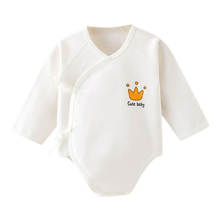 

XINSHIDE Newborn Infant Baby Girls Boys Cartoon Cute Romper Long Sleeve Animals Cotton Bodysuit Outfits Baby Clothing