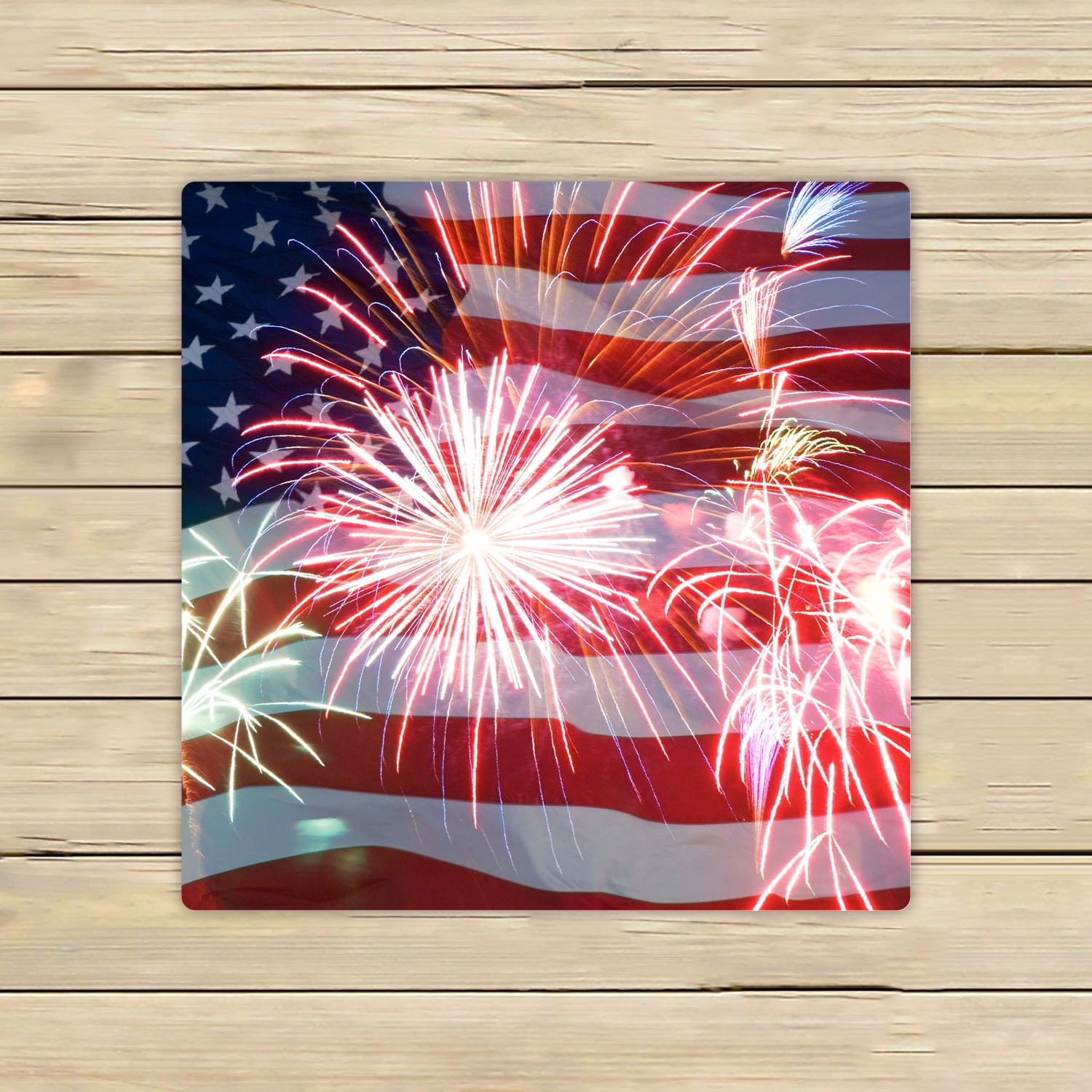 YKCG Fireworks Independence Hand Towel Beach Towels Bath Shower Towel