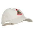 thumbnail image 5 of Christmas Elf Patched Unstructured Cap - Beige OSFM, 5 of 5