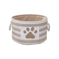 Toy Storage Basket for Kids Baby Laundry Baskets for Blanket Cute Toys Organizer Nursery Hamper Cotton Rope Baskets for Organizing, tp Diaper Storage Bin for Baby Shower Gifts, Dog Cat Toy Box