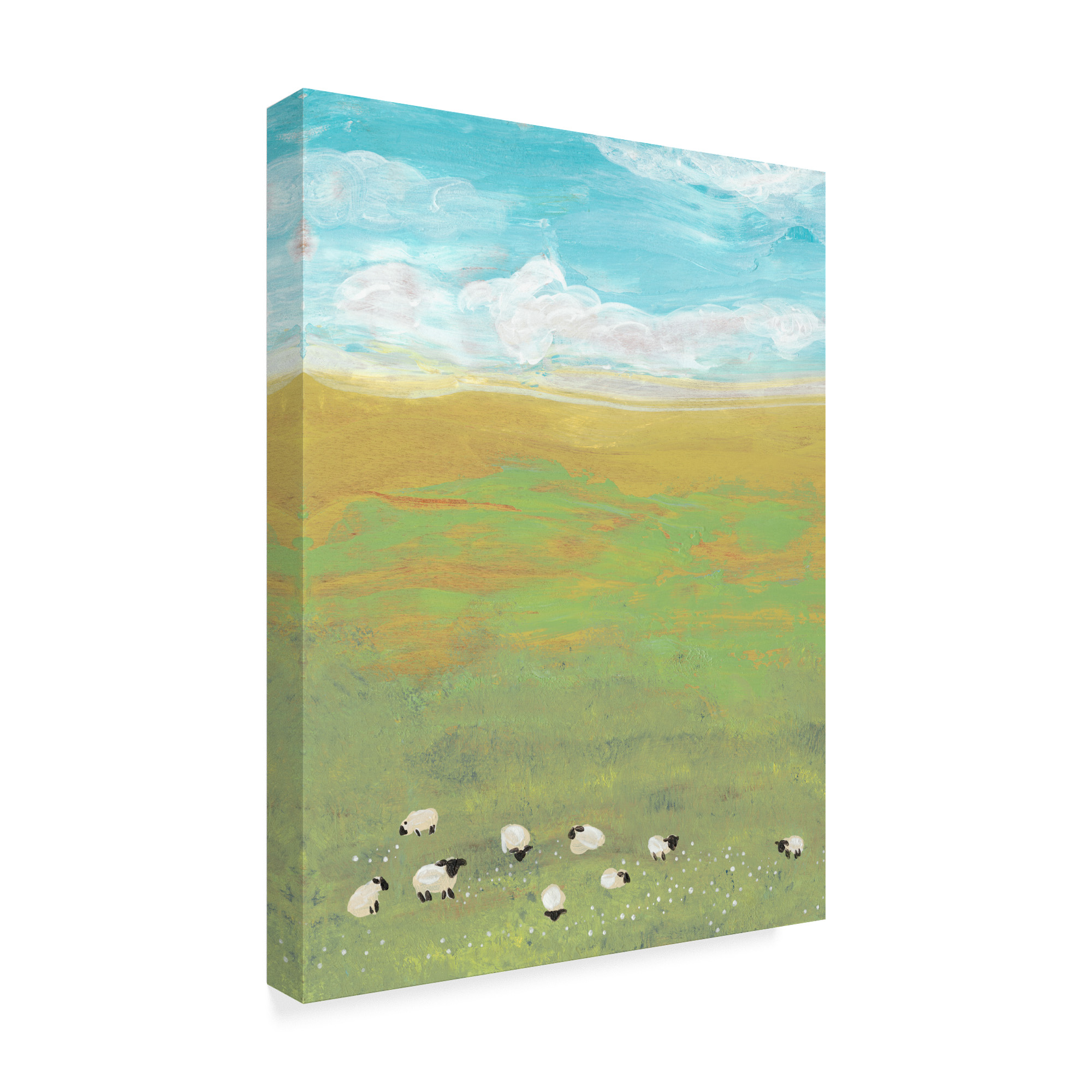Trademark Fine Art 'Herd I' Canvas Art by Alicia Ludwig