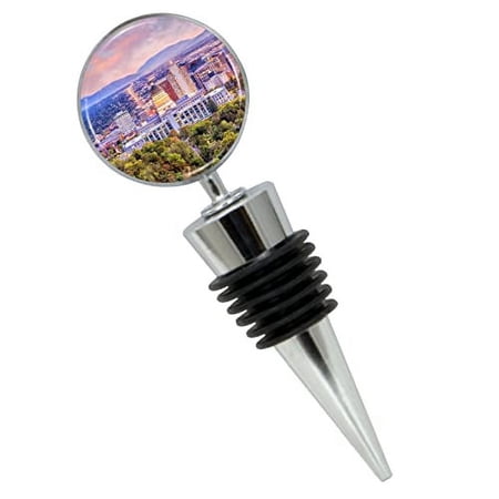 Salt Lake City Wine Bottle Stopper In Gift Box Perfect For House Warming Gift