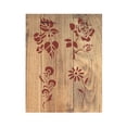 thumbnail image 2 of Flowers Floral Roses Flower Pattern Stencil Template Reusable 8.5 x 11 for Painting on Walls, Wood, Etc. By Stencilville, 2 of 2