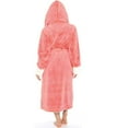 thumbnail image 5 of WTXUE Pj Sets for Woman | Robes Nightgowns for Women Bathing Suit for Women Winter Lengthened Shawl Bathrobe Home Clothes D Robe Coat | 1 Piece Pink 3XL, 5 of 9