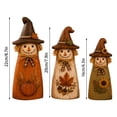 thumbnail image 2 of Vintage Wooden Scarecrow Fall Decor Set, Fall Tiered Tray & Mantel Decor Sets, Cute Rustic Standing Autumn Tabletop Statues, Farmhouse Home Decor Gifts for Thanksgiving Holidays, 2 of 9