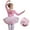 Pink A, variant on Toddler Kids Cotton Leotards for Girls Fleece Gymnastics Long Sleeve Biketards Girls Hickened Dance Outfit for Fall Winter Size 3-11 Years Old