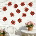 thumbnail image 6 of Iron Garden Wall Hanging Daisys | Outdoor Waterproof Floral Decoration 3.5in | Colorful 3D Metal Flowers for Courtyard, Balcony, Indoor Sofa Wall, Durable Iron Craft, 6 of 6