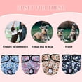 thumbnail image 2 of Couches pour Chiens, 4 Pcs Couches Réutilisables, Grandes - Lavables, pour Chiots, 2 of 5