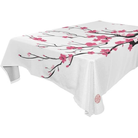 

POPCreation Plum Blossoms Tablecloth 60x84 inches