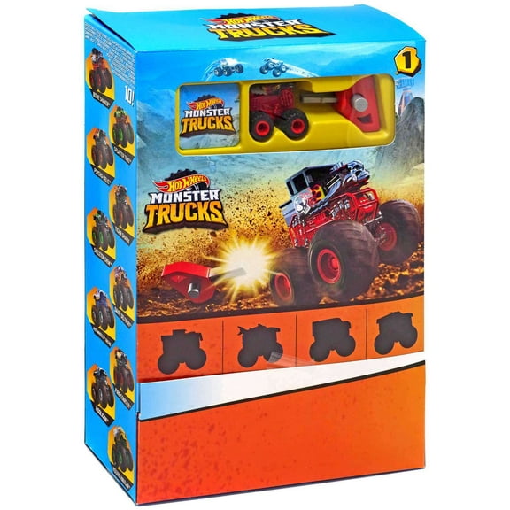 Hot Wheels Series 1 Monster Trucks Mystery Box (Version 1, 20 Packs)
