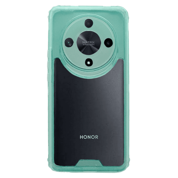Funda Otter 360 Contonor De Color Uso Rudo Para Honor X9b/ Magic6 Lite Menta Más 2 Micas De Cristal
