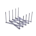 thumbnail image 2 of Advancent Organizador de cocina, estante para tapas de ollas, soporte extendido de acero inoxidable, estante para tapas, estante para platos de Cocina y Comedor, 2 of 6
