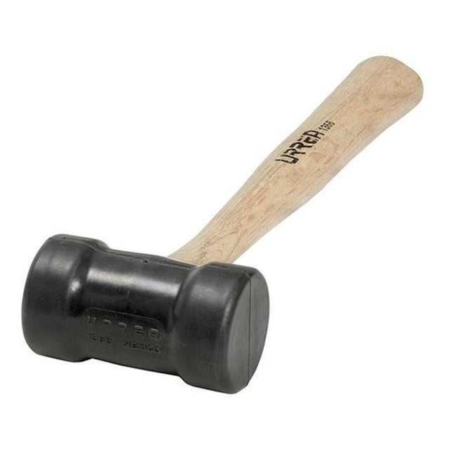 Mazo Cabeza De Hule Urrea 8oz 1366 Negro