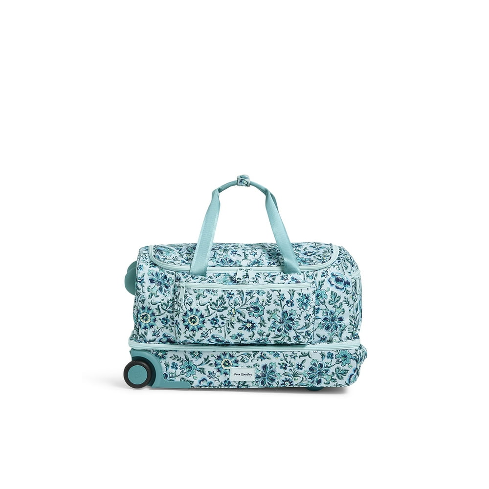 vera bradley xl foldable rolling duffel bag