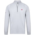 thumbnail image 2 of Men's Levelwear White Cincinnati Reds Theory Insignia Quarter-Zip Pullover, 2 of 3