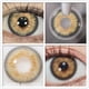 thumbnail image 1 of (-1.00 ~-8.00) BARBIE Marrón/Gris Puede Usar 1 Año De Miopía Receta De Contacto Lente Médica Cosmética Natural Dioptrías Ojo Gao Jiahui unisex, 1 of 2