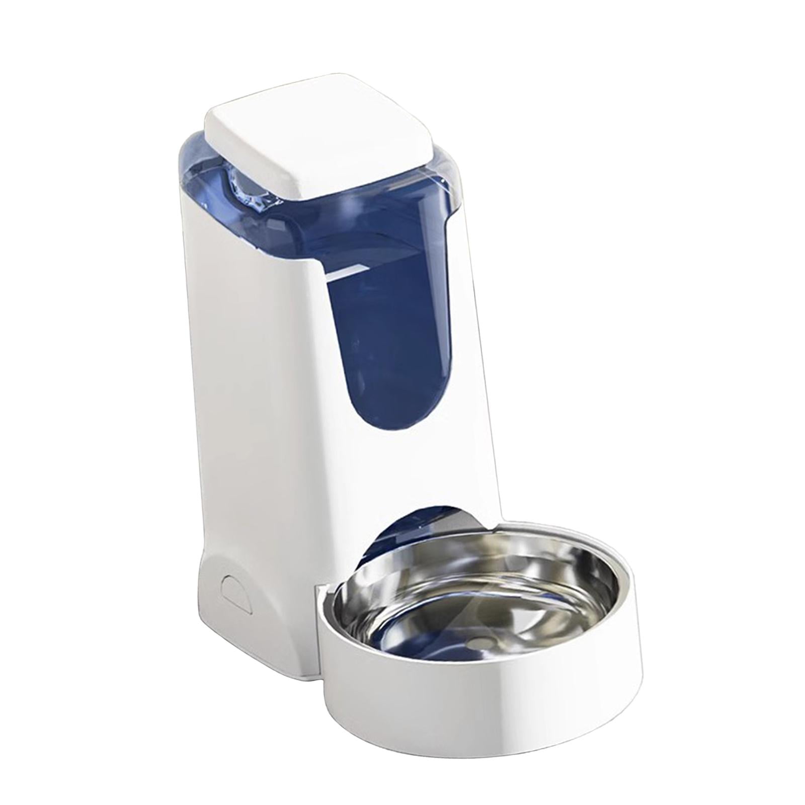 Automatic Pet Water Dispenser, Drinking Feeder Top Fill Water Feeding Easy to Clean 4L Pet Water Fountain for Dogs Cats, Pet Supplies Puppy White