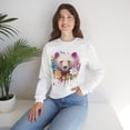 thumbnail image 5 of Unisex Floral Bear Sweatshirt, Animals Sweatshirt, Floral Sweatshirt, Art Design Sweatshirt, 5 of 72
